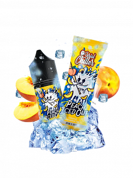 Жидкость для ЭСДН Serial Chiller Zero "Peach Iced Out / Холодный Персиковый Чай" 27мл 0мг.