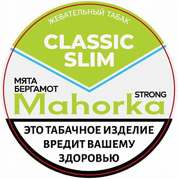 Жевательный табак Mahorka "Мята Бергамот" Slim