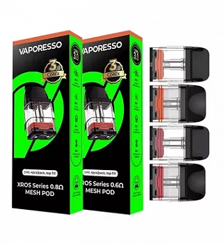 Картридж Vaporesso XROS COREX 3 0.6ohm Top Filling 3мл 1шт/4уп